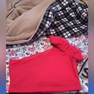 Shein one shoulder shirt